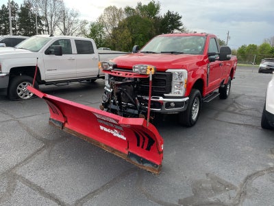 2024 Ford F-250SD XL 8-11' Wide Out Plow and Salt Spreader