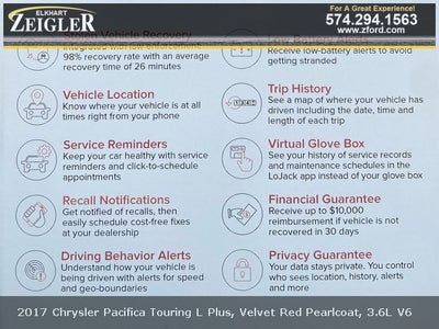 2017 Chrysler Pacifica Touring L Plus